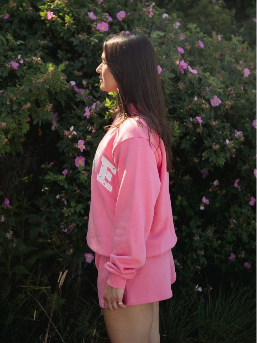 Parke Varisty Mockneck Boom/Floral - Picture 2 of 4